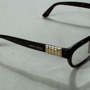 Jimmy Choo Eyeglasses Sunglasses Frames Only JC76 TVD 135 Dark Tortoise Jeweled